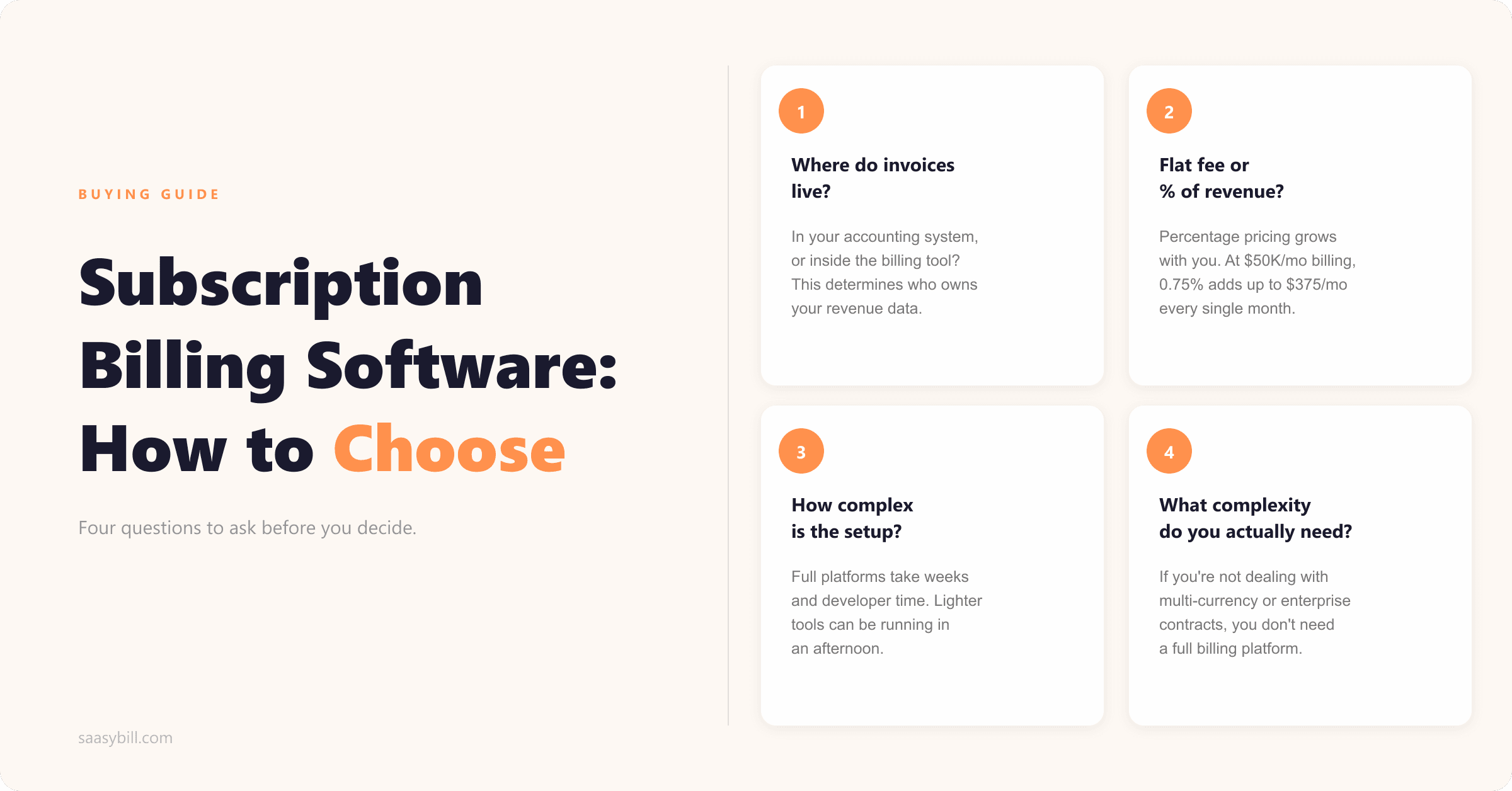 Subscription billing software comparison